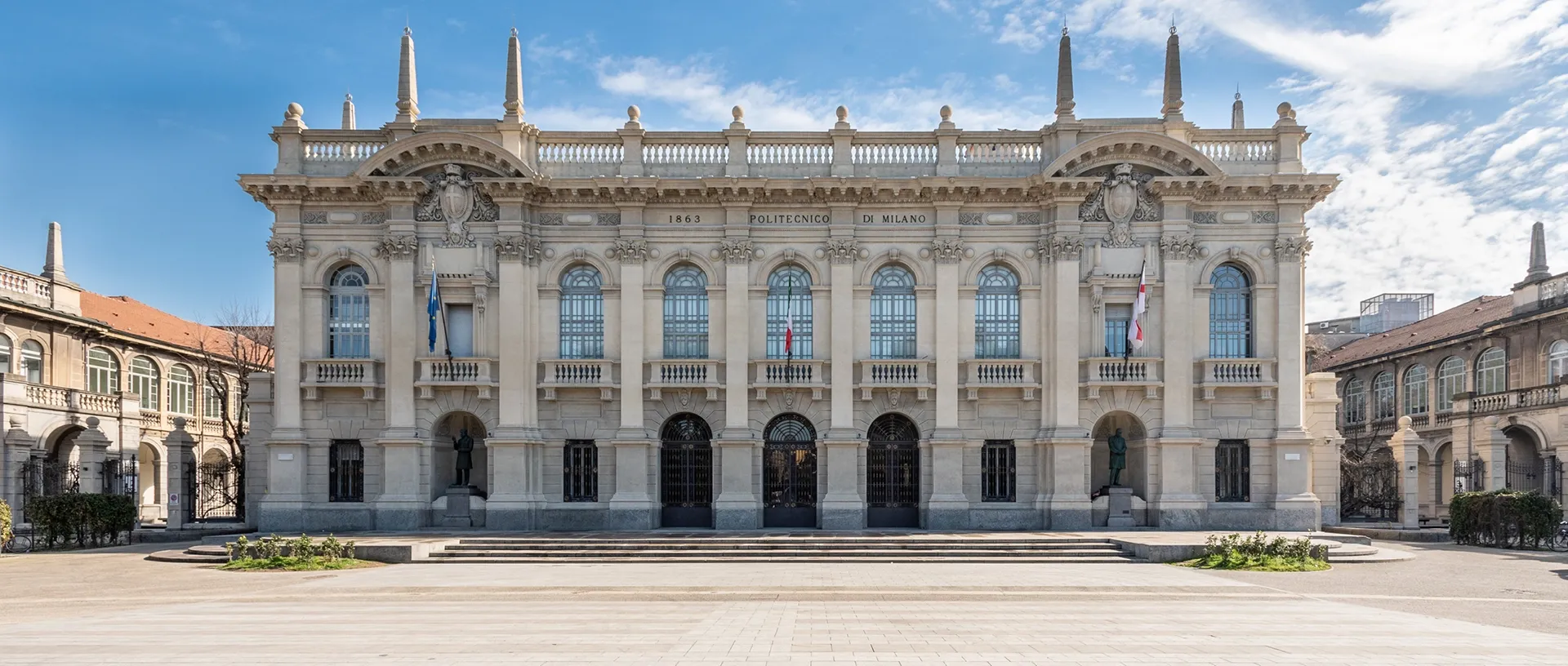 Courtyard of the Politecnico di Milano campus